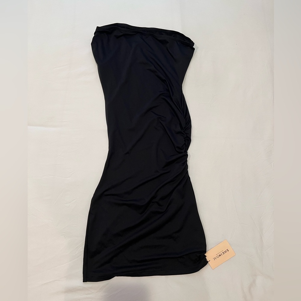 SHEIN Black Mini Dress